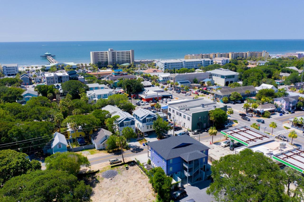 Folly Vacation Perfect Purple Palace Apt A Folly Beach Extérieur photo